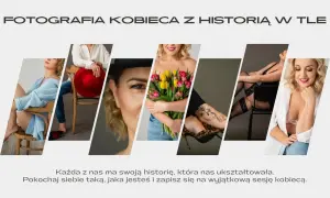 Fotografia inscenizowana ukazująca kobiety w różnych stylizacjach, każda z nich opowiada swoją historię.